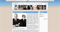 Desktop Screenshot of eurythmics.bewithmusic.com